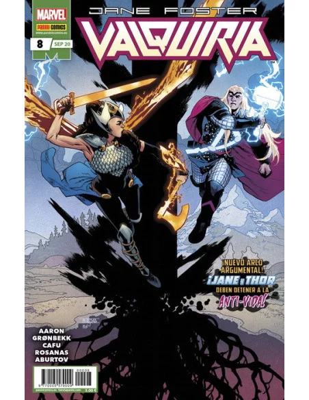 es::Jane Foster: Valquiria 08. ¡Jane y Thor deben detener a la Anti-Vida!
