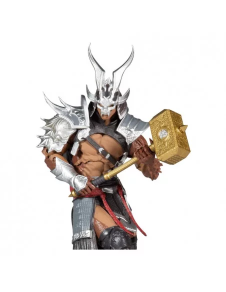 es::EMBALAJE DAÑADO. Mortal Kombat Figura Shao Kahn Platinum Kahn 18 cm