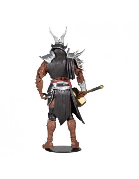 es::EMBALAJE DAÑADO. Mortal Kombat Figura Shao Kahn Platinum Kahn 18 cm