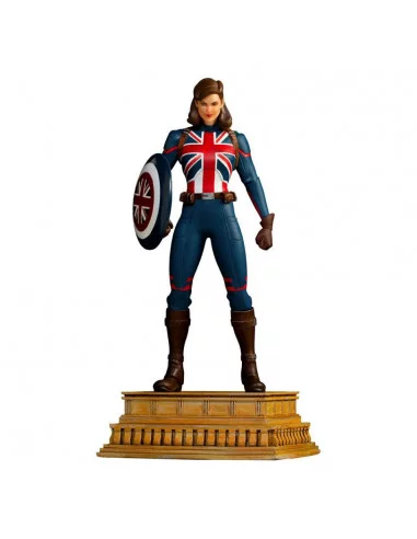 es::What If...? Estatua 1/10 Art Scale Captain Carter 24 cm