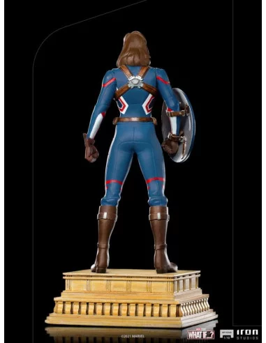 es::What If...? Estatua 1/10 Art Scale Captain Carter 24 cm