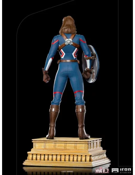 es::What If...? Estatua 1/10 Art Scale Captain Carter 24 cm