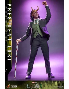 es::Loki Figura 1/6 President Loki Hot Toys 31 cm 2