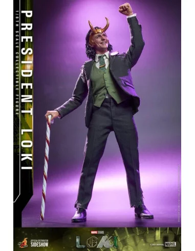 es::Loki Figura 1/6 President Loki Hot Toys 31 cm