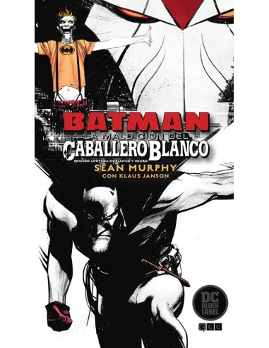 es::Batman: La maldición del Caballero Blanco Edición Deluxe limitada en blanco y negro