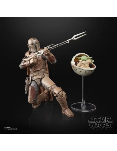 es::Star Wars The Mandalorian Black Series Figuras 2021 The Mandalorian & Grogu Arvala-7 15 cm