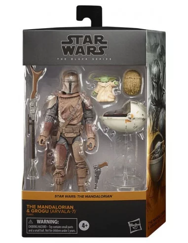 es::Star Wars The Mandalorian Black Series Figuras 2021 The Mandalorian & Grogu Arvala-7 15 cm