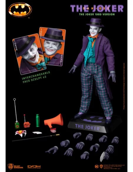 es::Batman 1989 Figura Dynamic 8ction Heroes 1/9 The Joker 21 cm