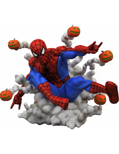 es::Marvel Gallery Estatua Spider-man Pumkin Bombs 15 cm