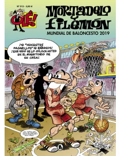 es::Olé Mortadelo 213. Mundial de Baloncesto 2019