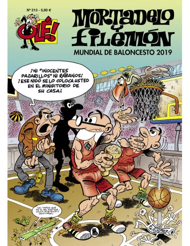 es::Olé Mortadelo 213. Mundial de Baloncesto 2019