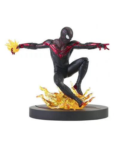 es::Marvel Gamerverse Gallery Estatua Spider-Man: Miles Morales 18 cm