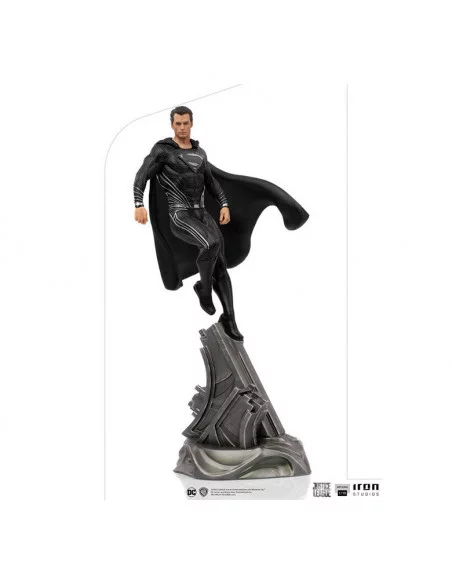 es::Zack Snyder's Justice League Estatua 1/10 Art Scale Superman Black Suit 30 cm