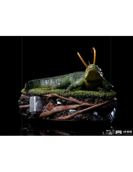 es::Loki Estatua 1/10 Art Scale Alligator 15 cm