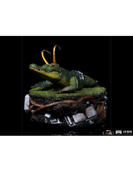 es::Loki Estatua 1/10 Art Scale Alligator 15 cm