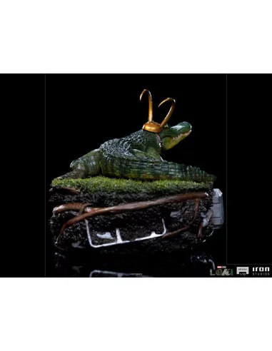 es::Loki Estatua 1/10 Art Scale Alligator 15 cm