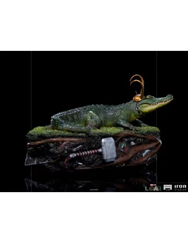 es::Loki Estatua 1/10 Art Scale Alligator 15 cm