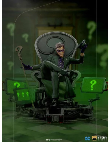 es::DC Comics Estatua 1/10 Deluxe Art Scale The Riddler 24 cm 