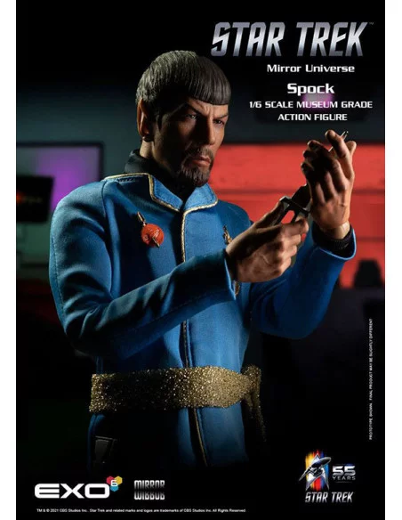 es::Star Trek: The Original Series Figura 1/6 Mirror Universe Spock 30 cm