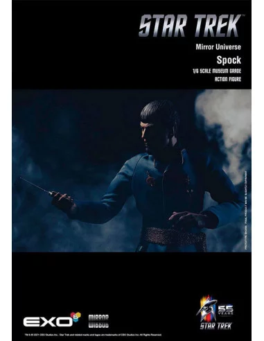 es::Star Trek: The Original Series Figura 1/6 Mirror Universe Spock 30 cm