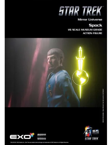 es::Star Trek: The Original Series Figura 1/6 Mirror Universe Spock 30 cm