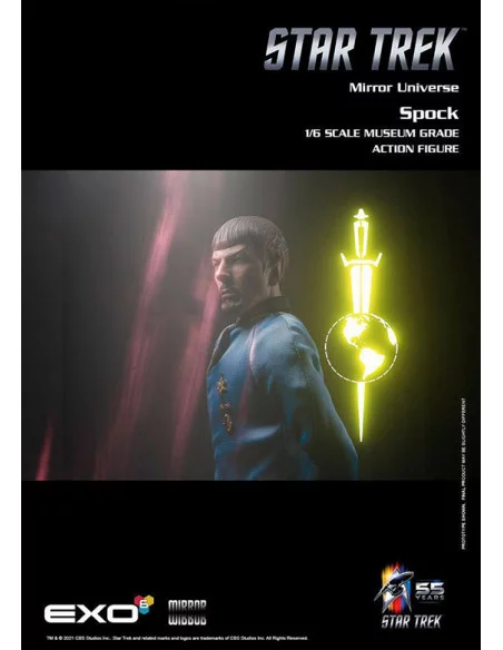 es::Star Trek: The Original Series Figura 1/6 Mirror Universe Spock 30 cm