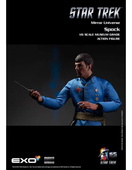 es::Star Trek: The Original Series Figura 1/6 Mirror Universe Spock 30 cm
