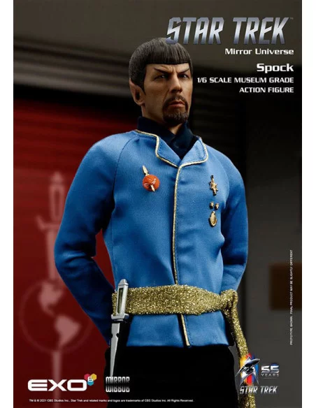 es::Star Trek: The Original Series Figura 1/6 Mirror Universe Spock 30 cm