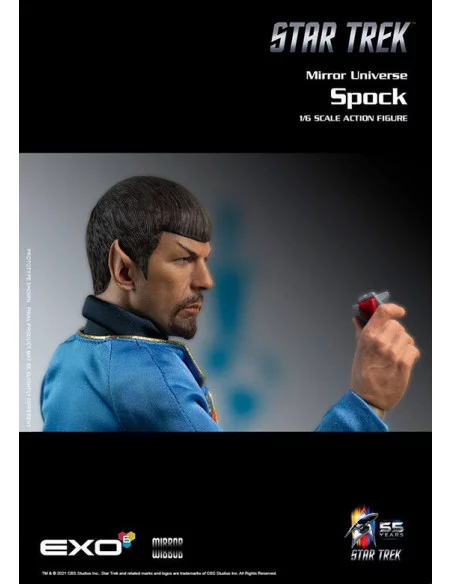 es::Star Trek: The Original Series Figura 1/6 Mirror Universe Spock 30 cm