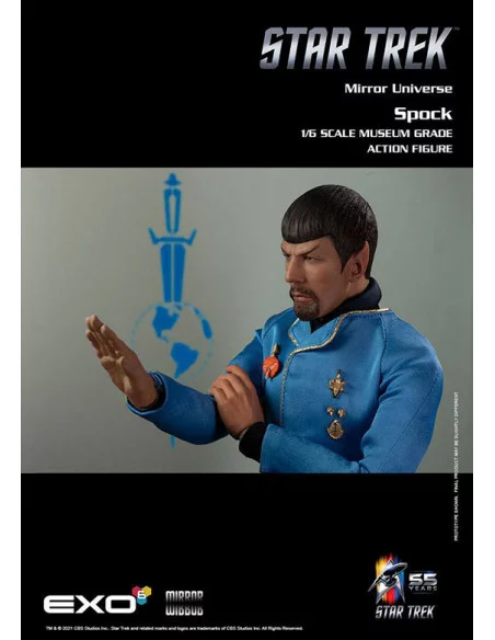 es::Star Trek: The Original Series Figura 1/6 Mirror Universe Spock 30 cm