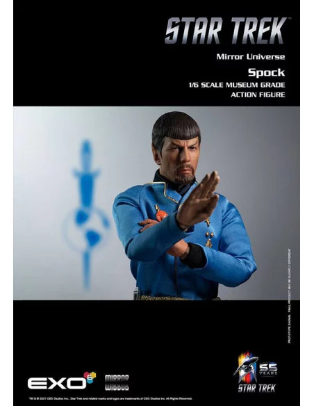 es::Star Trek: The Original Series Figura 1/6 Mirror Universe Spock 30 cm