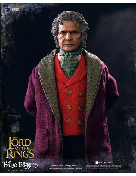 es::El Señor de los Anillos Figura 1/6 Bilbo Baggins 20 cm 