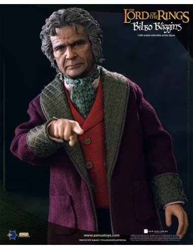 es::El Señor de los Anillos Figura 1/6 Bilbo Baggins 20 cm 