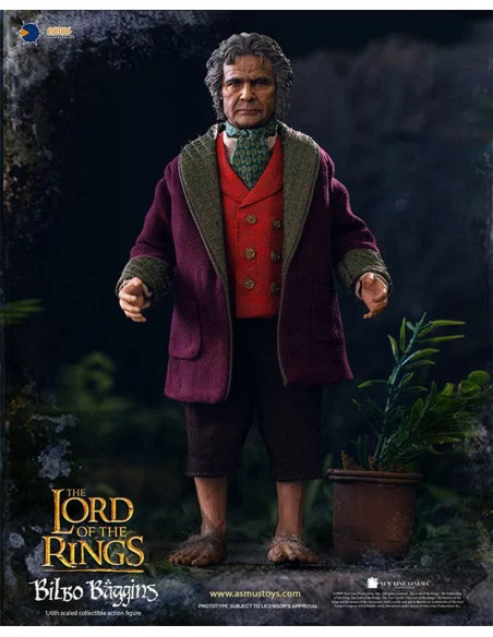 es::El Señor de los Anillos Figura 1/6 Bilbo Baggins 20 cm 