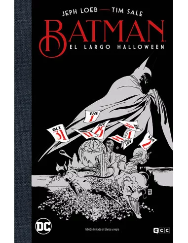 es::Batman: El largo Halloween Edición Deluxe limitada en blanco y negro