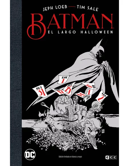 es::Batman: El largo Halloween Edición Deluxe limitada en blanco y negro