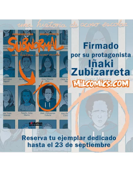 es::Subnormal. Una historia de acoso escolar - Firmado por Iñaki Zubizarreta