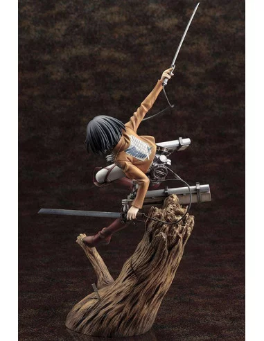 es::Attack on Titan Estatua ARTFX J 1/8 Mikasa Ackerman Renewal Package Ver. 35 cm