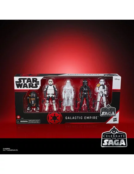 es::Star Wars Celebrate the Saga Pack de 5 Figuras Galactic Empire 10 cm