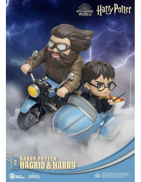 es::Harry Potter Diorama D-Stage Hagrid & Harry New Version 15 cm