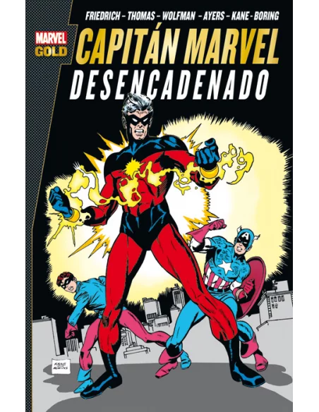 es::Capitán Marvel: Desencadenado Cómic Marvel Gold