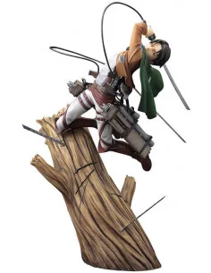 es::Attack on Titan Estatua ARTFXJ 1/8 Levi Renewal Package Ver. 28 cm
