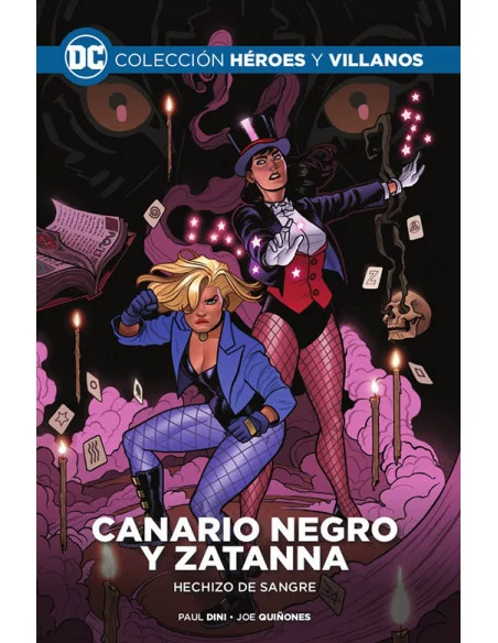 es::Colección Héroes y villanos vol. 24 - Canario negro y Zatanna: Hechizo de sangre