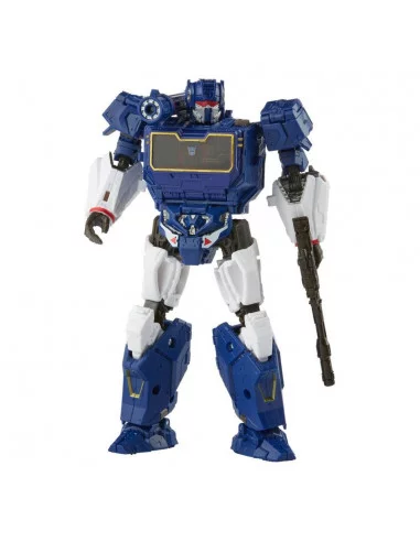 es::Transformers: Bumblebee Studio Series Voyager Class Figura 2022 Soundwave 17 cm
