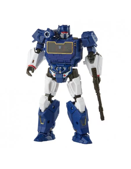 es::Transformers: Bumblebee Studio Series Voyager Class Figura 2022 Soundwave 17 cm
