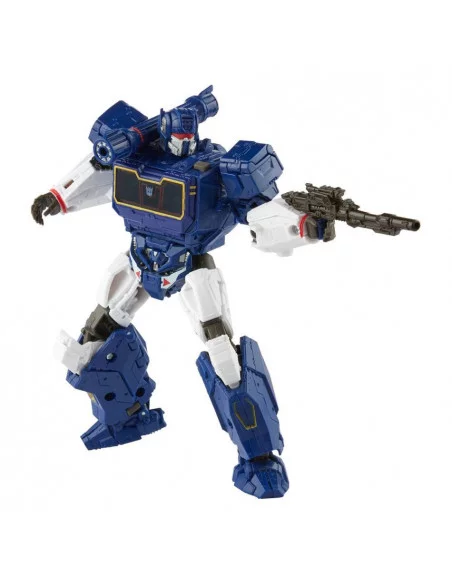 es::Transformers: Bumblebee Studio Series Voyager Class Figura 2022 Soundwave 17 cm
