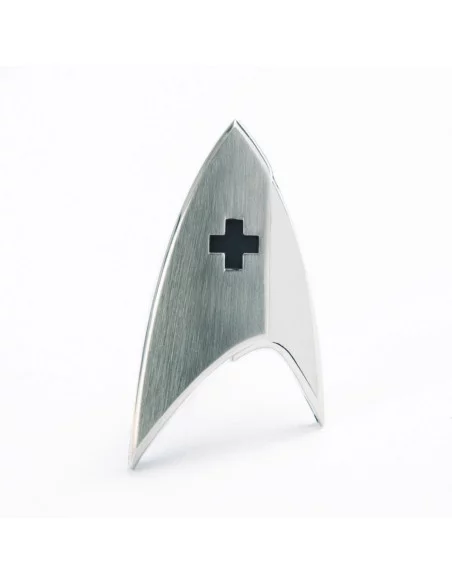 es::Star Trek Discovery réplica 1/1 Distintivo Médico de la Flota Estelar magnético 