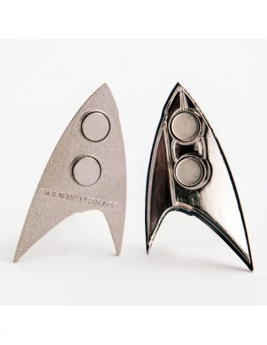 es::Star Trek Discovery réplica 1/1 Distintivo Científico de la Flota Estelar magnético 
