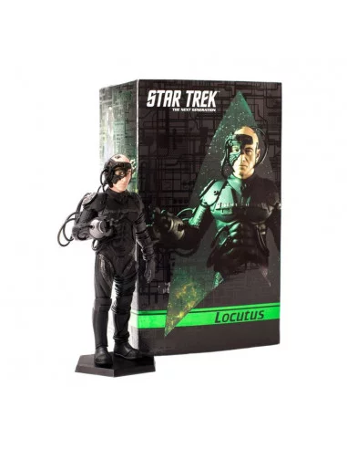 es::Star Trek TNG Figura Mini Master 1/12 Locutus of Borg Latinum Edition 15 cm 