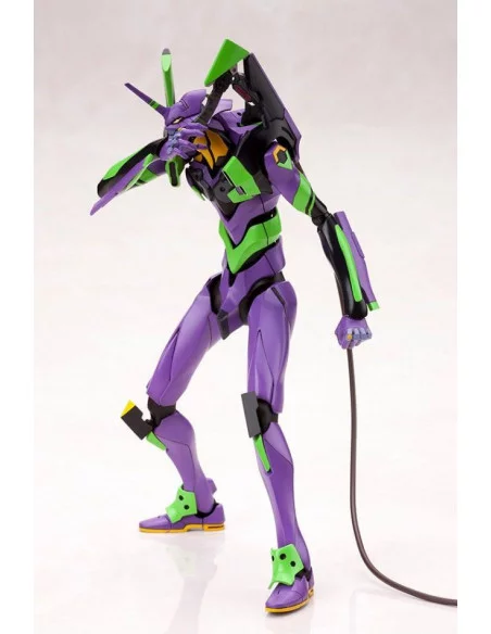 es::Evangelion 4.0 Maqueta Plastic Model Kit 1/400 Evangelion Test Type-01 with Spear of Cassius 19 cm